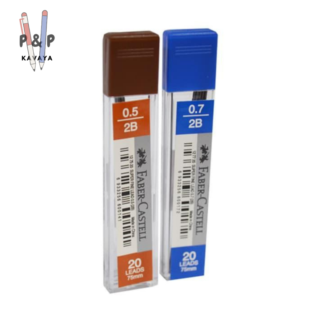 

FABER CASTELL Isi pensil mekanik 0.5 dan 0.7 super lead
