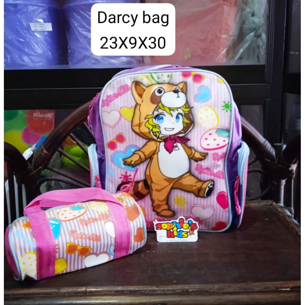 Tas rangsel sekolah anak",Darcy bag by sophie martin/ sophie kids