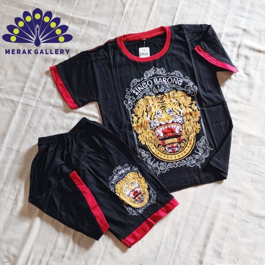 Kaos anak murah/kaos anak murah hitam/Setelan anak/kaos anak reog/baju reog anak