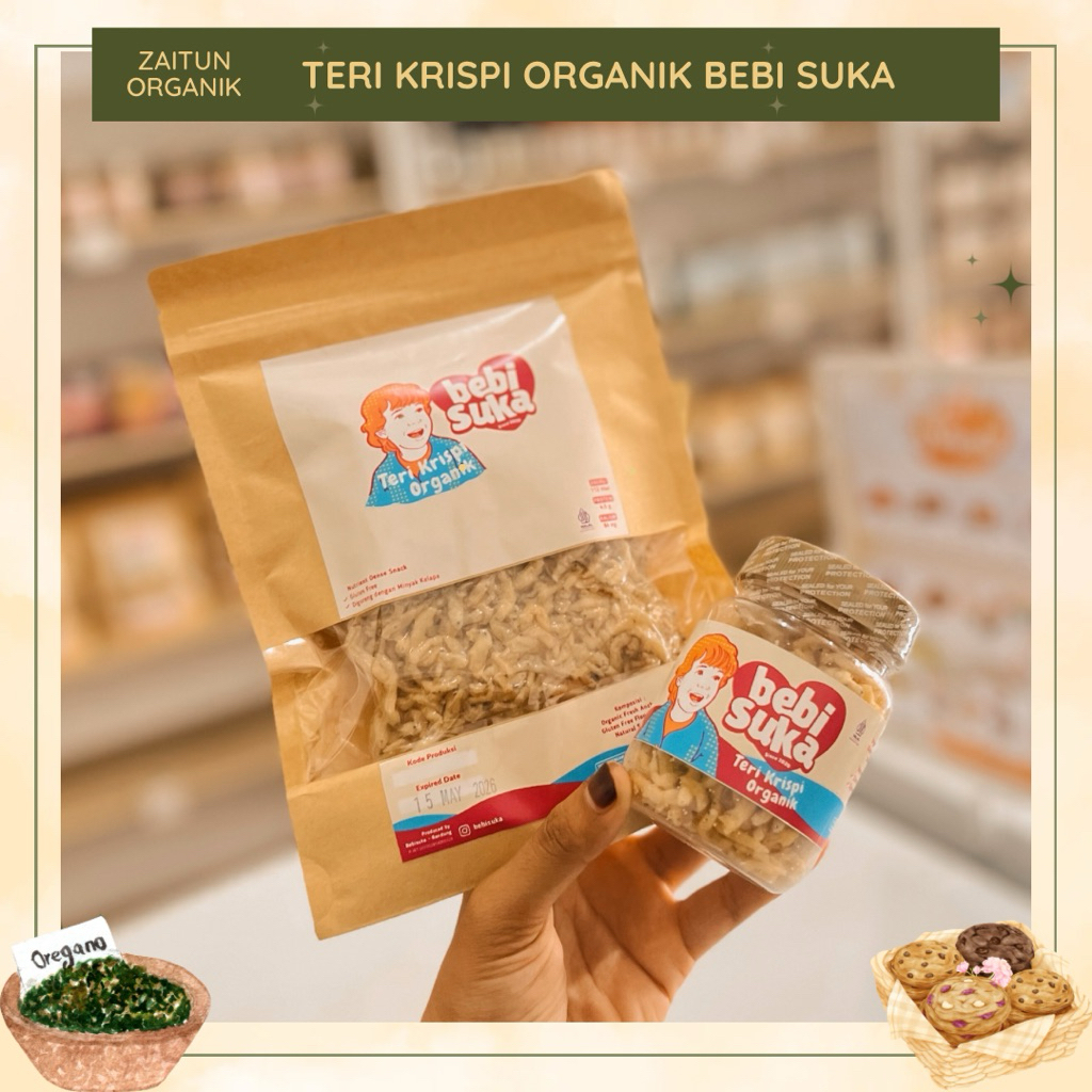 

TERI KRISPI | TERI CRISPY ORGANIK BY BEBISUKA