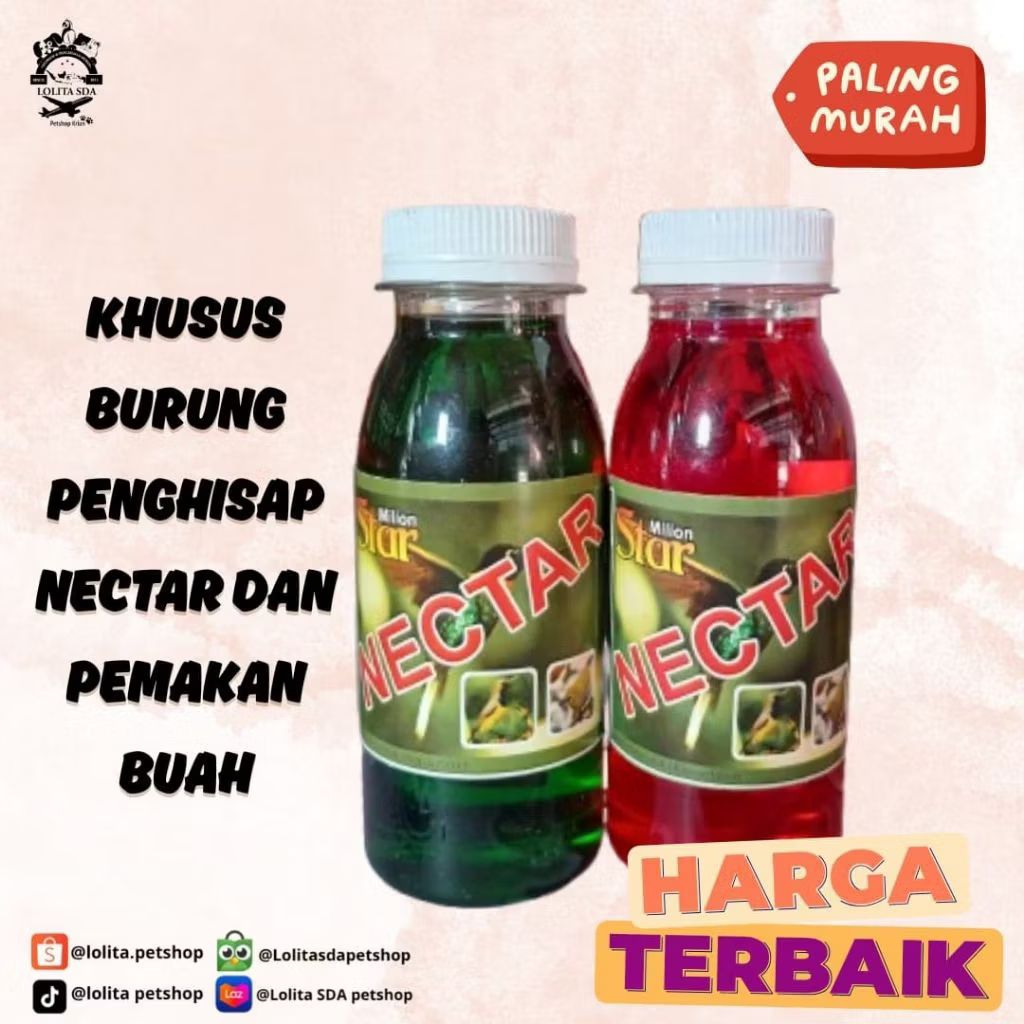 star nektar untuk burung