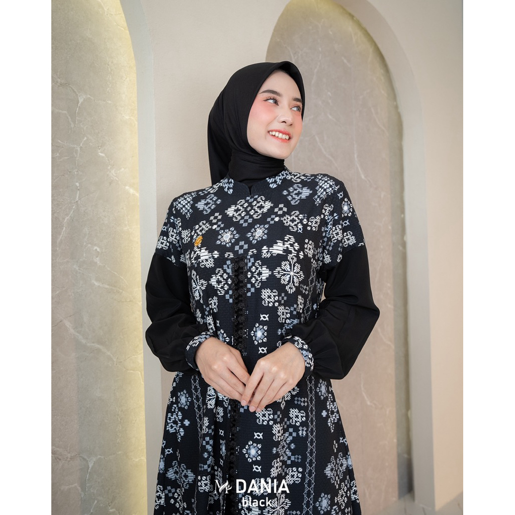 Gamis Nadia Dania Marema Zalifa Terbaru Ready Stok
