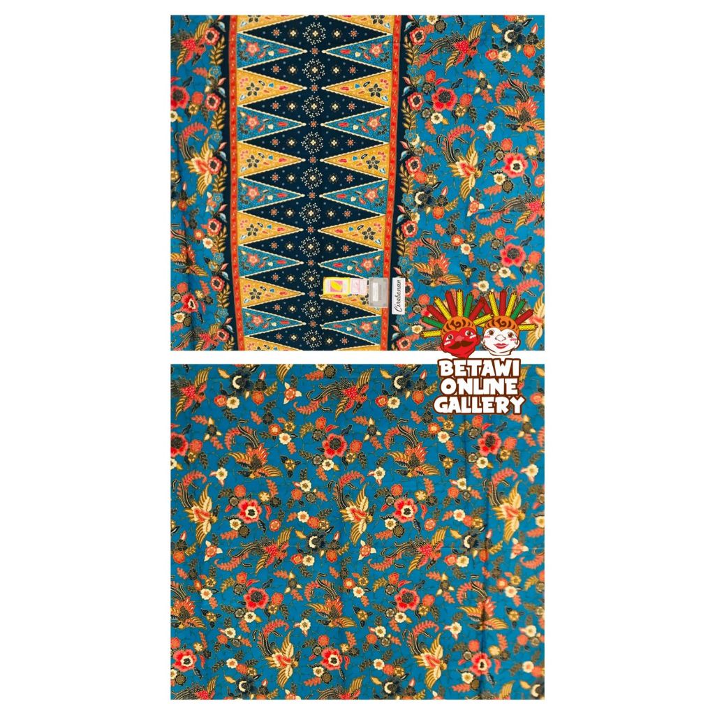 Kain Sarung Batik Cirebonan / Kain Sarung Batik Bunga