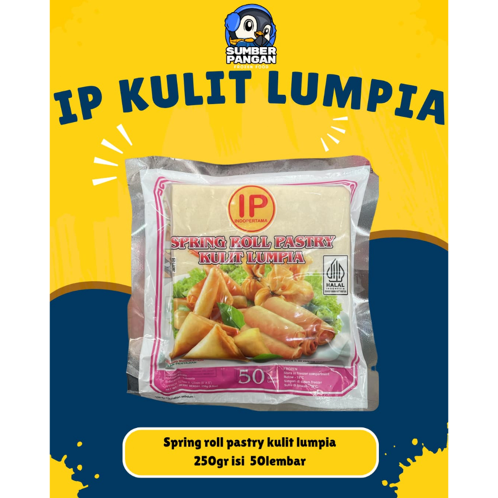 

ip kulit lumpia 250gr 50lembar
