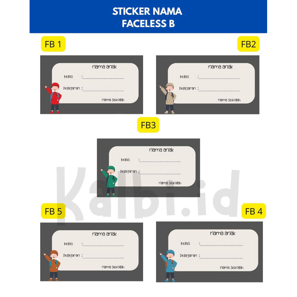 

Sticker Nama Faceless Boy