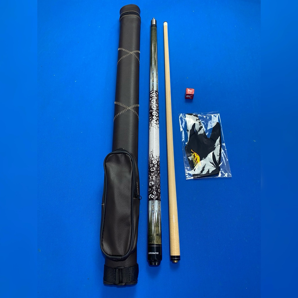 STIK BILLIARD PAKETAN LEADSUPER KAYU