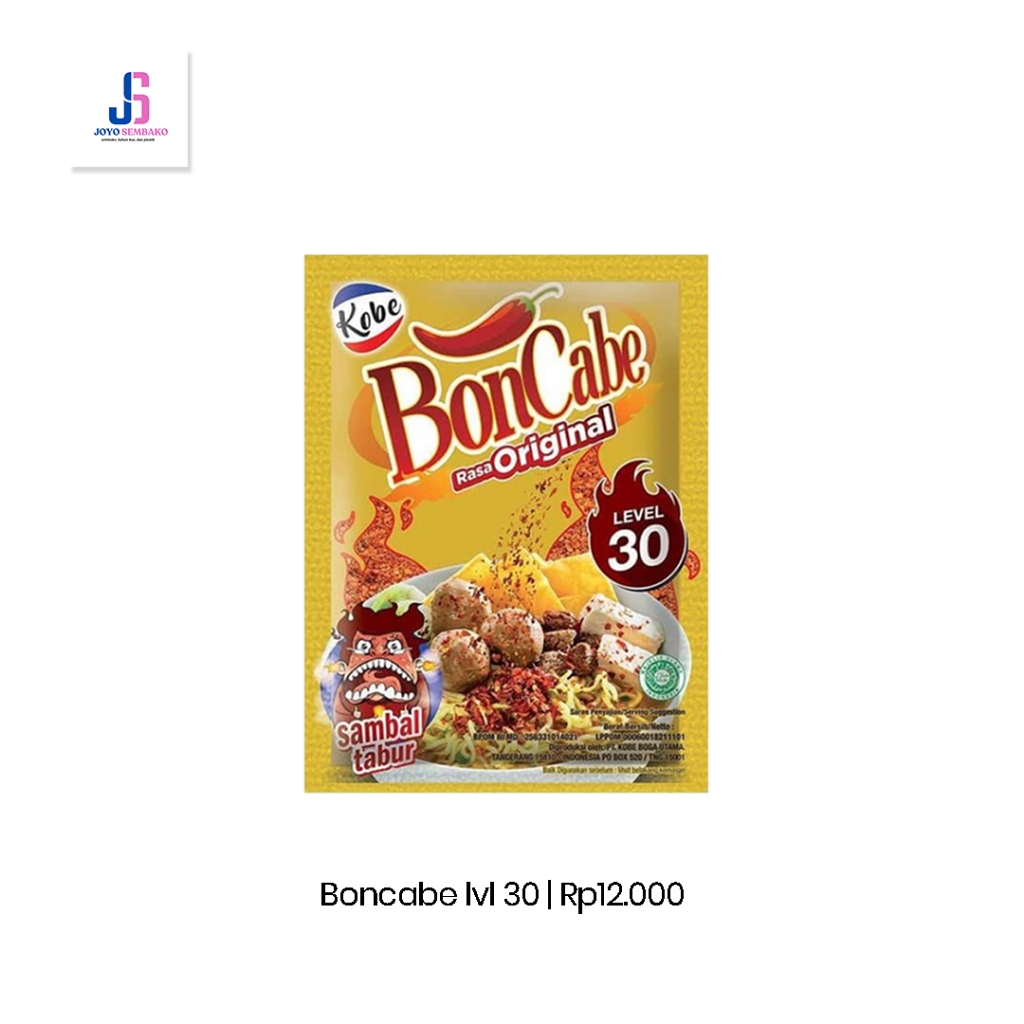 

Boncabe level 30 | isi 12 pcs / renteng