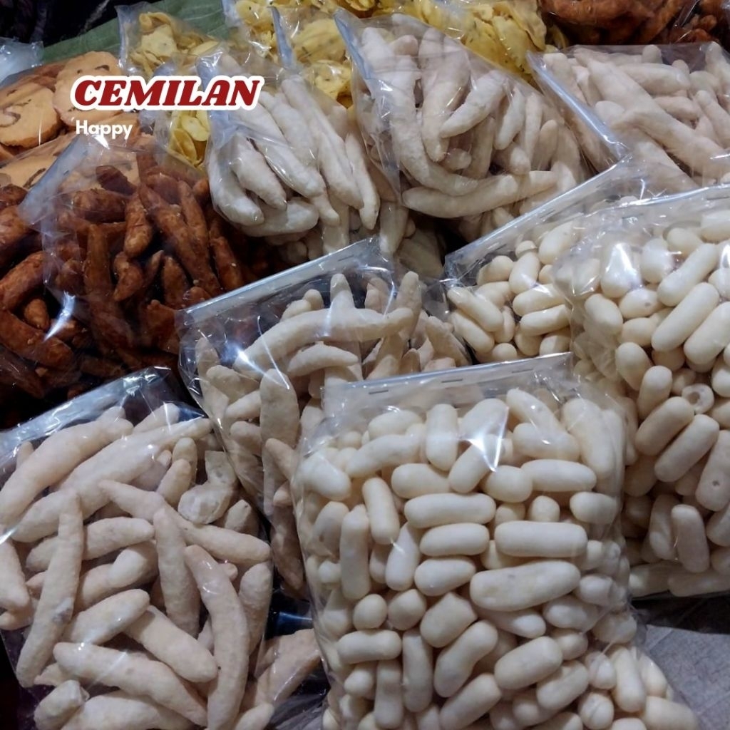 

Aneka Cemilan Kering Kiloan - Pilus, Comring/ Comet, Telur Gabus Manis Putih Wijen, Bolu Kering, Keripik Ubi Ungu- Snack Murah | Oleh-Oleh
