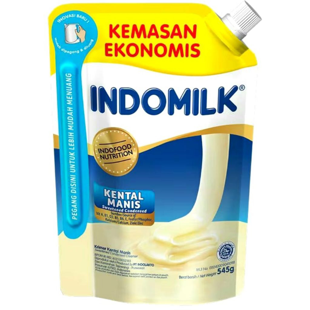 

Indomilk Kental manis putih 545gr pouch