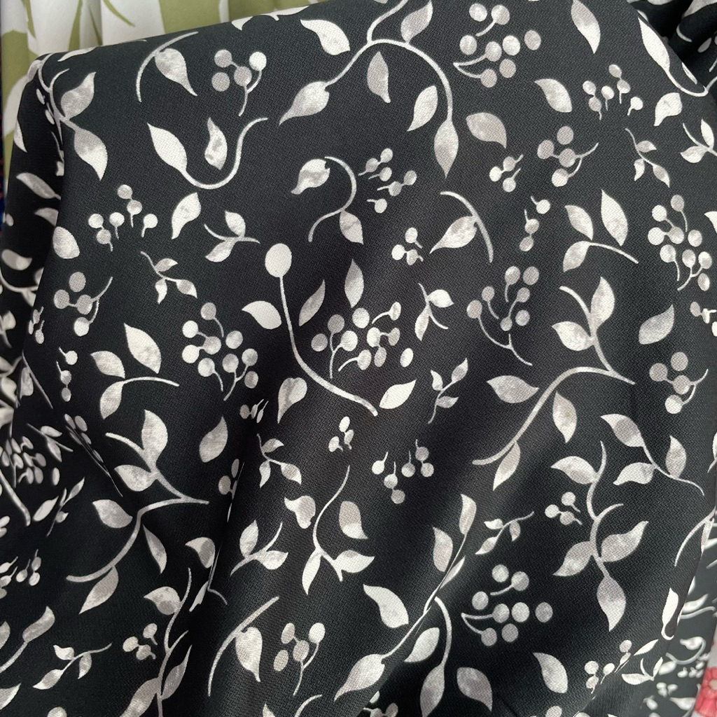 kain maxmara luxury motif bunga premium - kain maxmara silk - kain maxmara style premium dzc