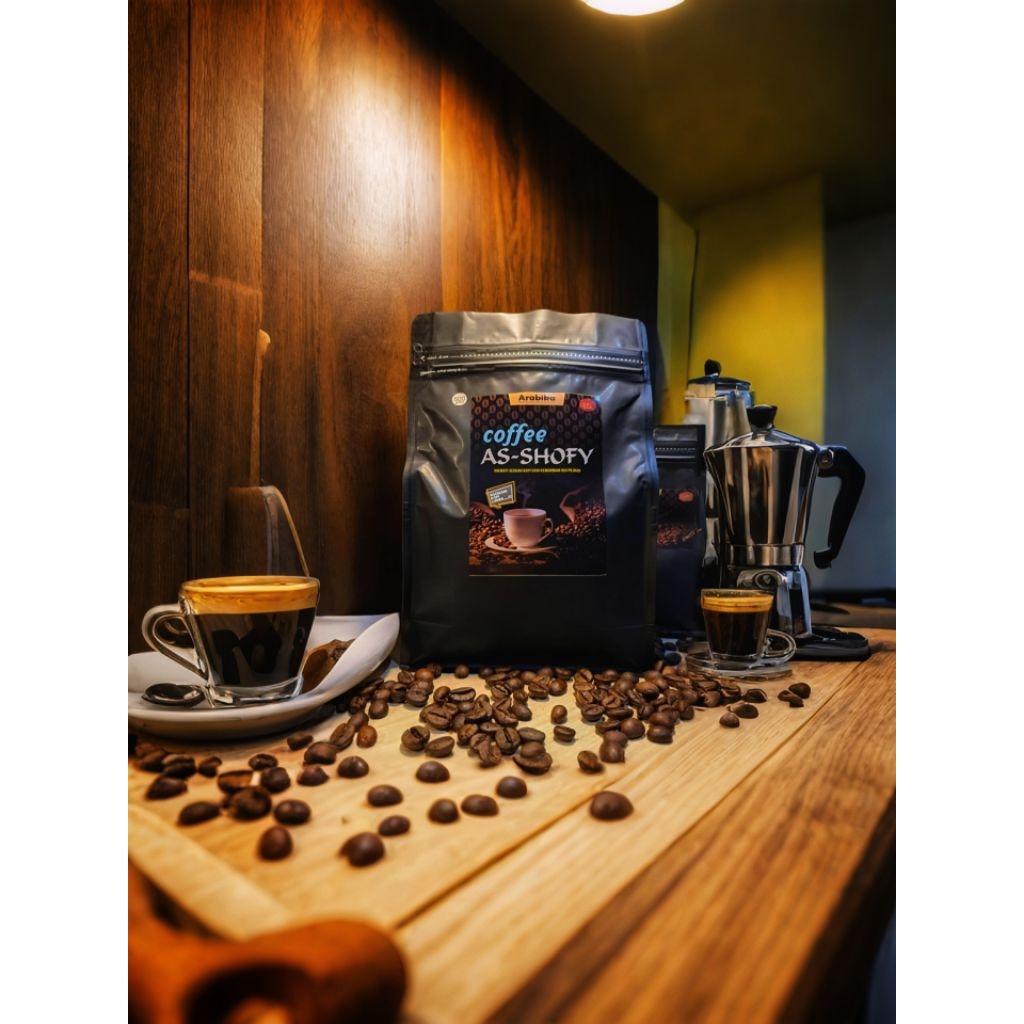 

KOPI TELOMOYO ARABIKA AS-SHOFY 500GRAM | Kopi Biji Pilihan Natural Asli Murah