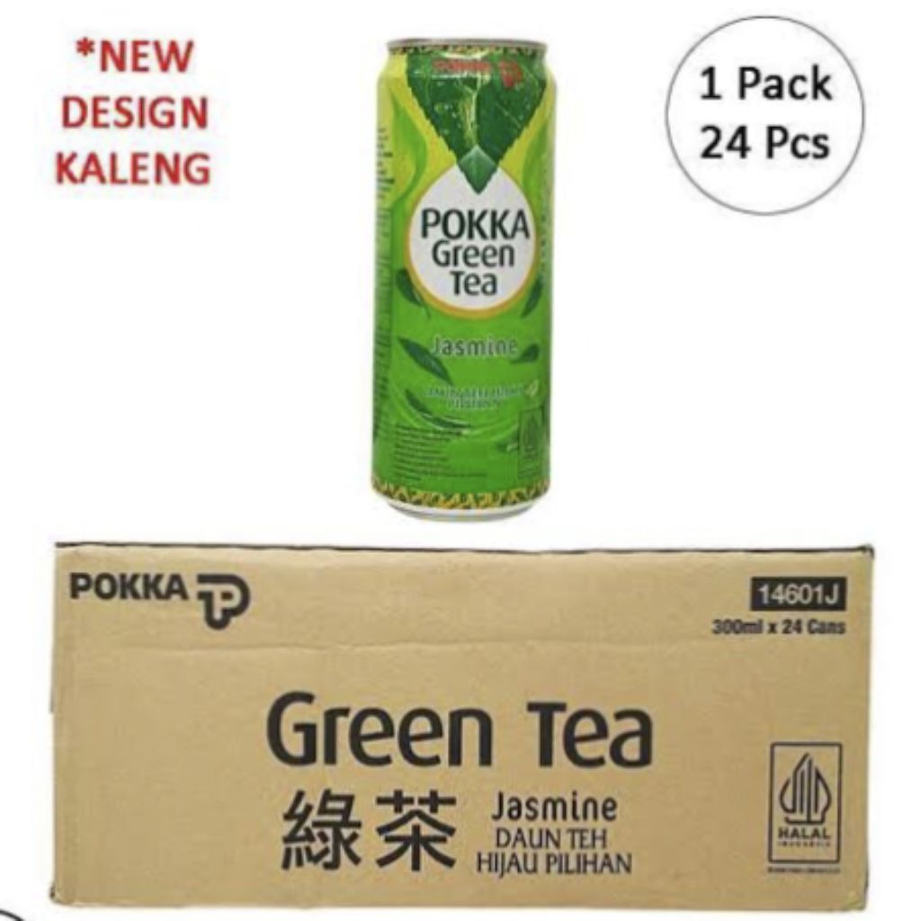 

Pokka Green Tea Jasmine 300 ml 1 Karton/Dus