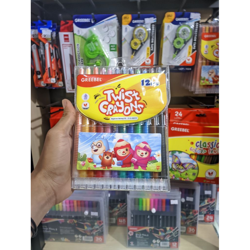 

Twist Crayons Greebel | Speedol Crayons
