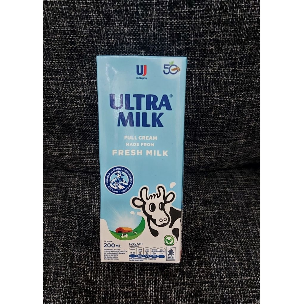 

Susu UHT // Ultra Milk 200ml // Full Cream