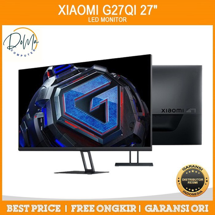 LED Xiaomi G27Qi 27" 2K QHD IPS 180Hz 1ms Gaming Monitor / Monitor 27 Inch 2K