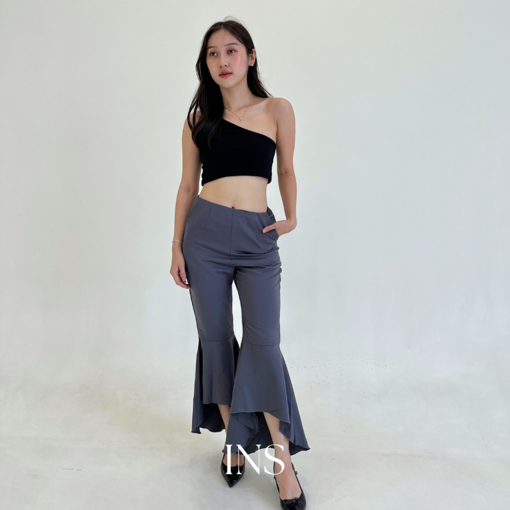 [WEARING INS] Remi Pants - Celana Panjang Cutbray Pants - Flare Pants Casual Simple