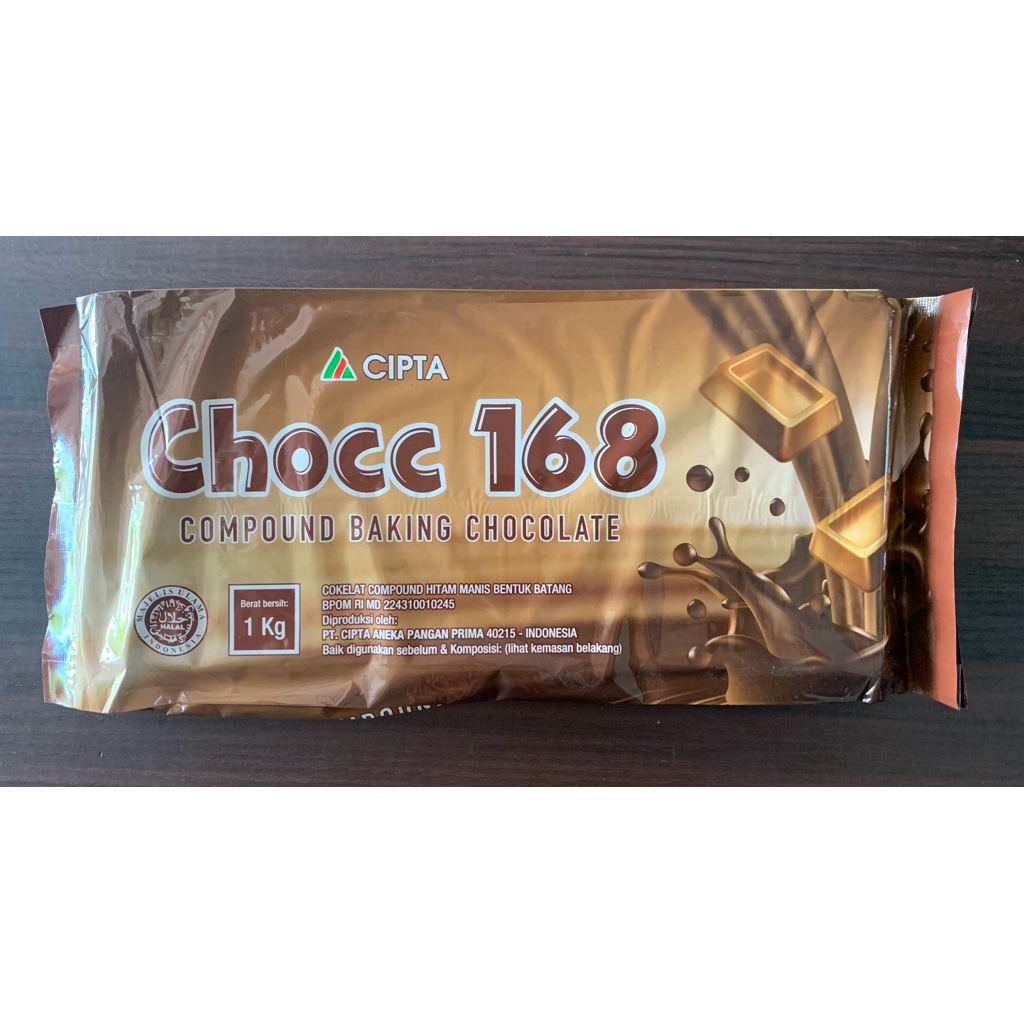 

Chocc 168 Compound Baking Dark Cokelat 1kg