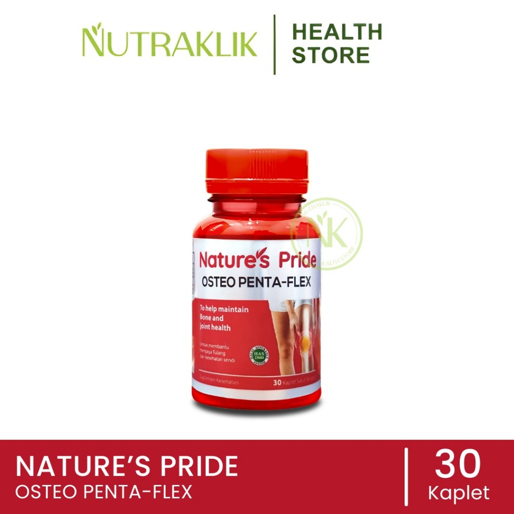 Nature’s Pride Osteo Penta-Flex – Perlindungan Optimal untuk Tulang & Sendi Diformalisasikan dengan 