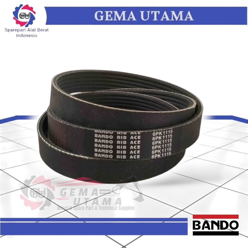 V belt 6PK1115 6pk 1115 Bando