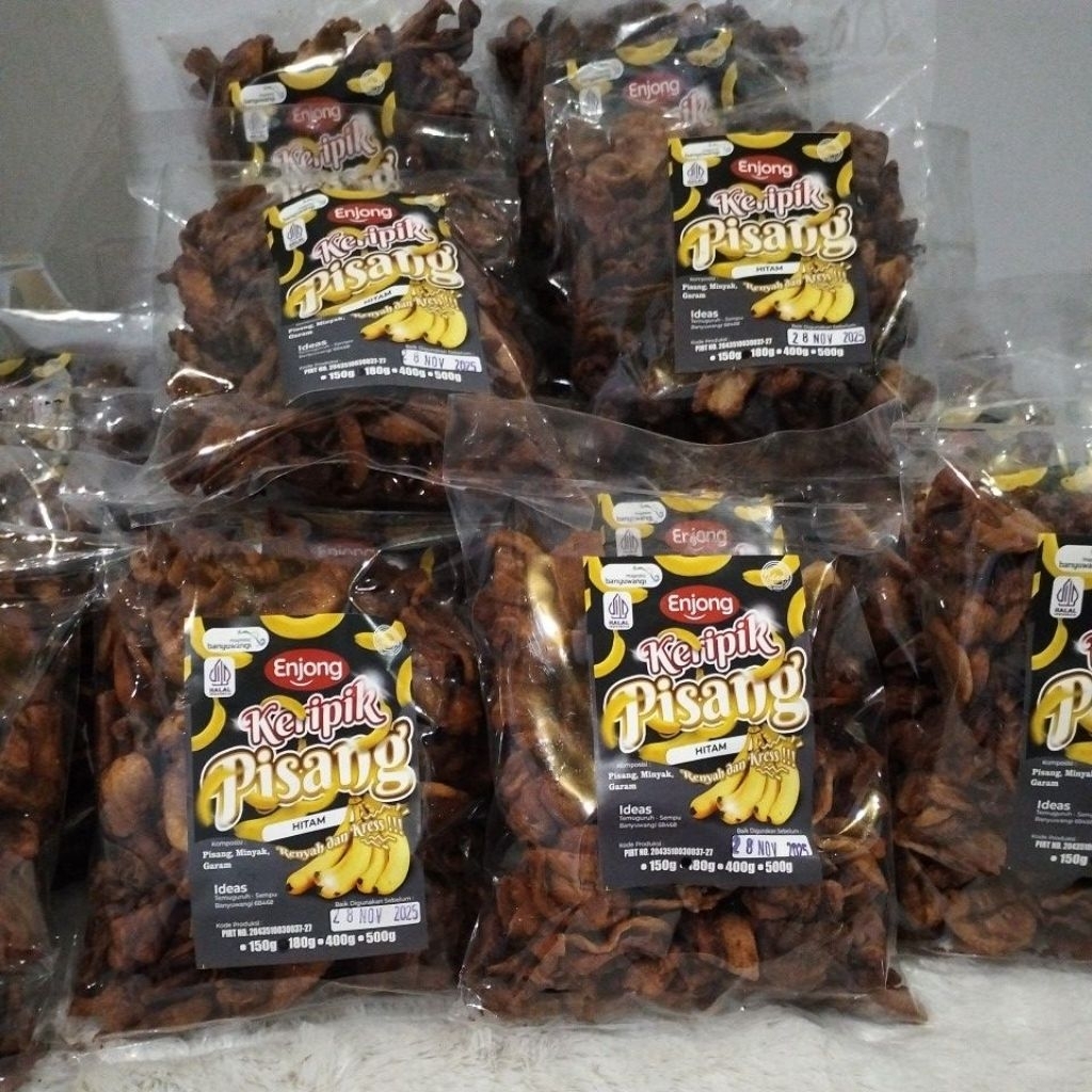 

Kripik Pisang Hitam Dapur Piets