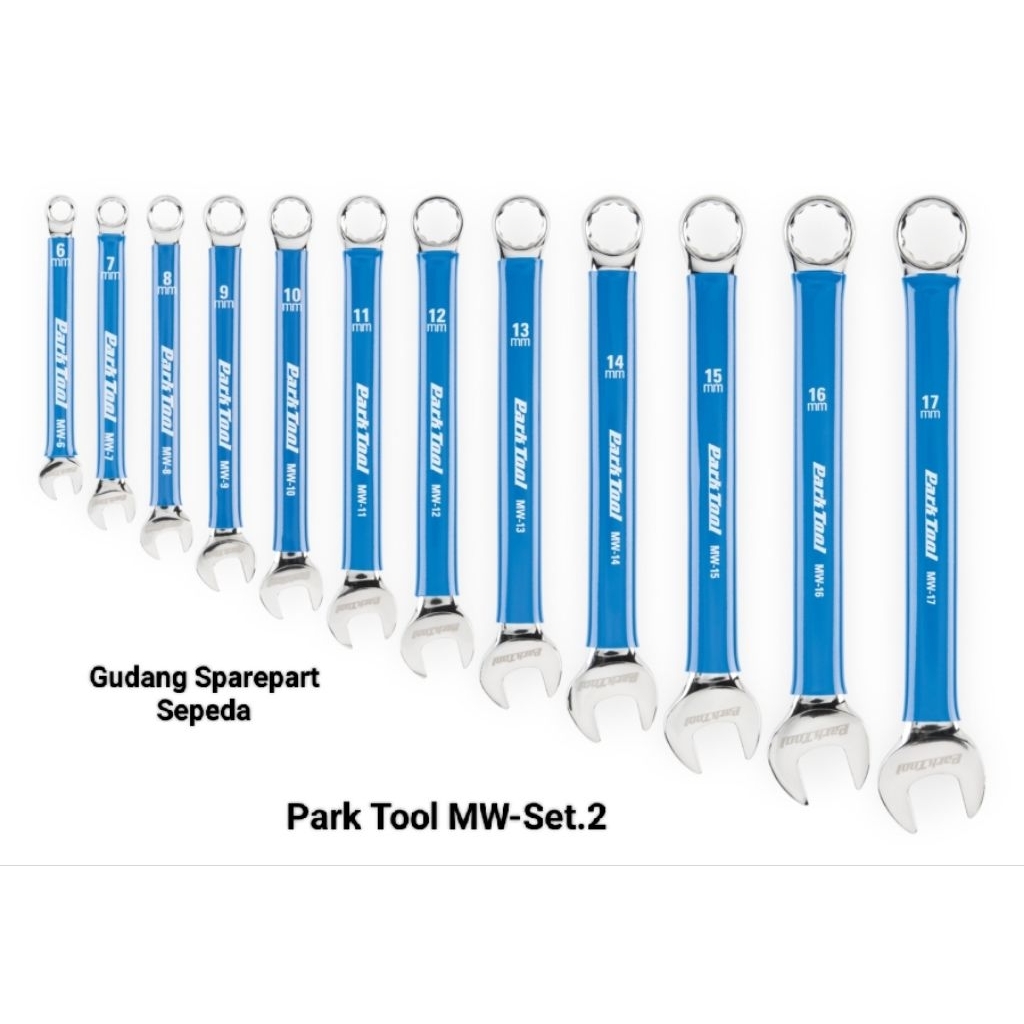 Park Tool MW-Set.2 Metric Wrench Set Kunci Ring Pas ParkTool MW-Set.2