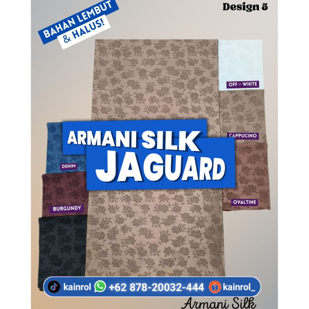 Armani Silk Jaguard