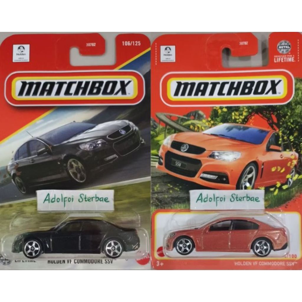 matchbox Holden vf commodore ssv