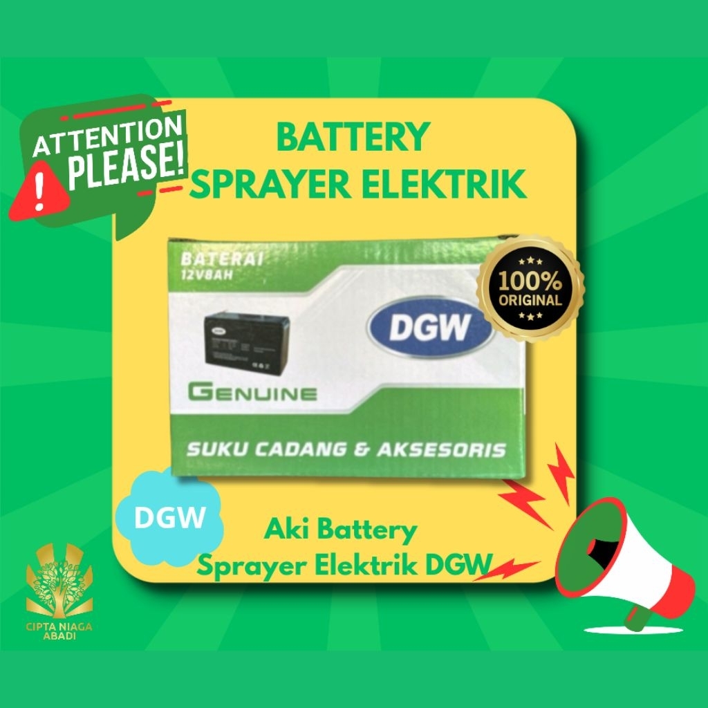 BATTERY SPRAYER ELEKTRIK DGW