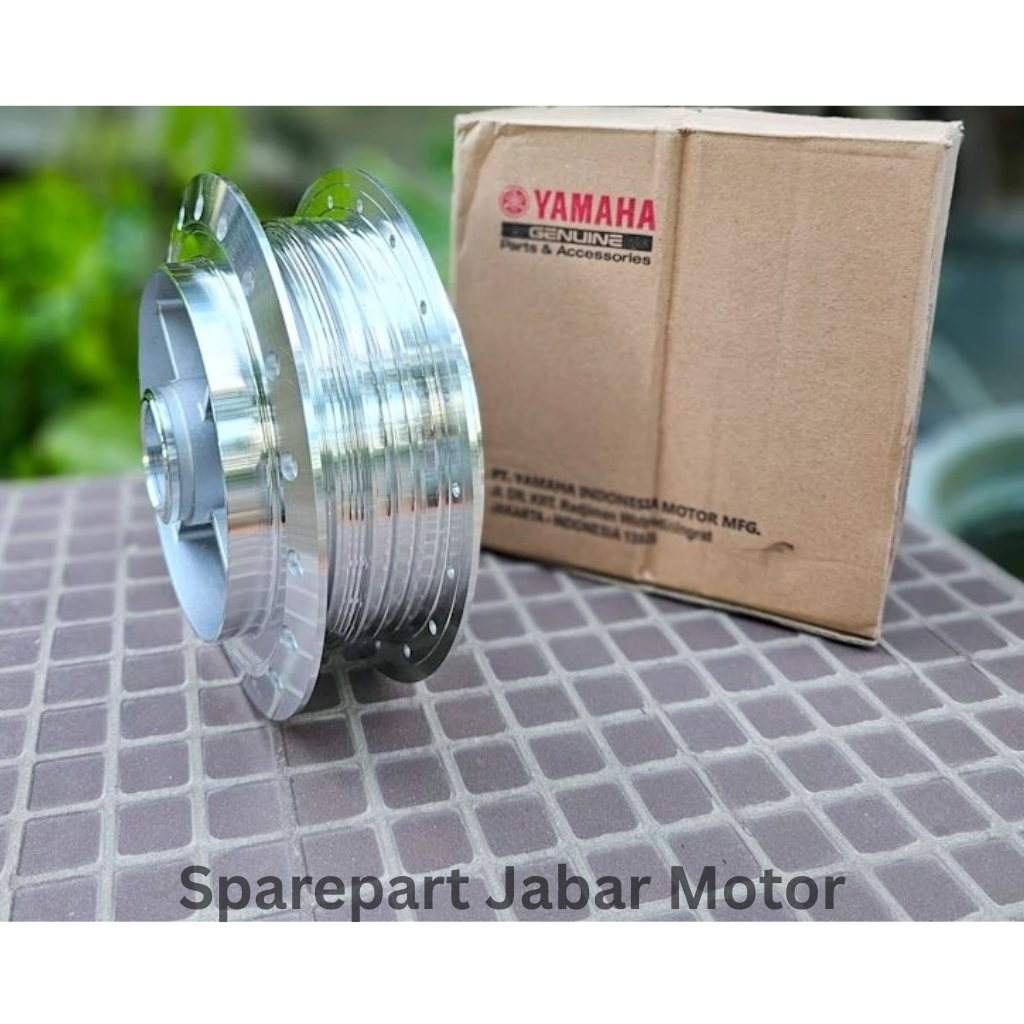 Tromol Belakang RX King Original Yamaha Chrome