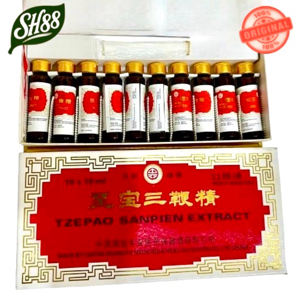 TzePao SanPien Extract / SanPienJing 10Botol @10ml San PienJing SanPienJing San Pian Jing SanPianJin