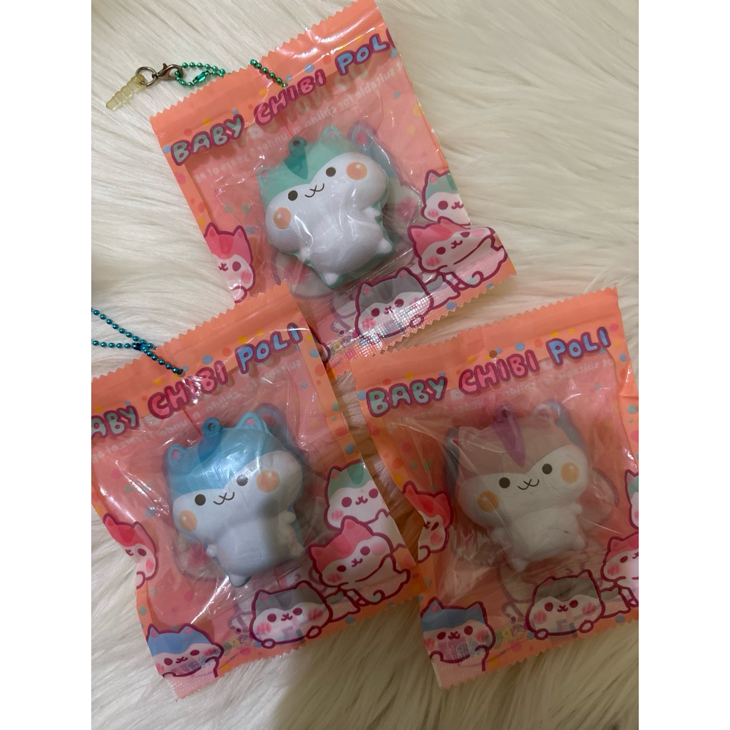 baby chibi poli squishy