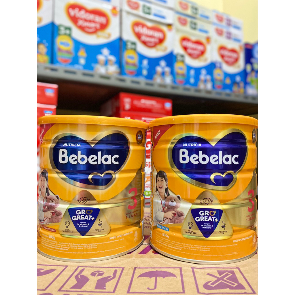 

BEBELAC 3 RASA MADU/VANILA 800gr Exp 2028