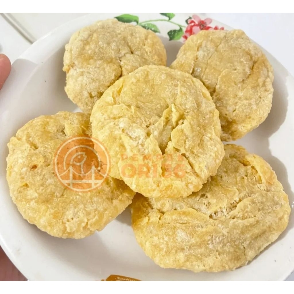 

PEMPEK palembang kulit isi 5 pcs pempek premium ikan tenggiri