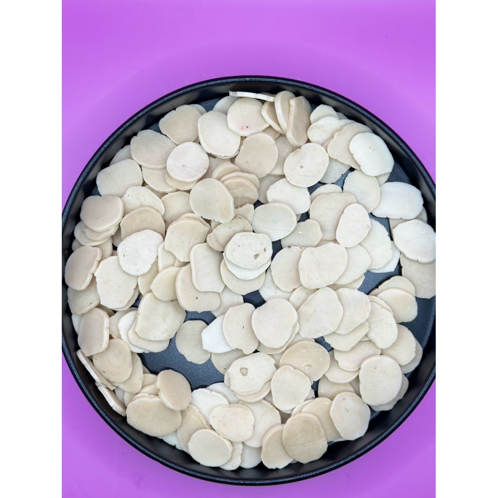 

[1kg] kerupuk mentah kemplang asli palembang 250gr - 1kg