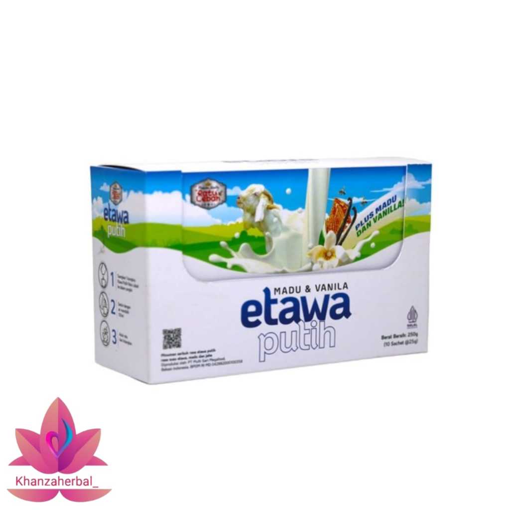 

Susu Etawa Ratu Lebah | Susu Kambing Bubuk | Susu Ratu Lebah Perbox Isi 10 Sachet