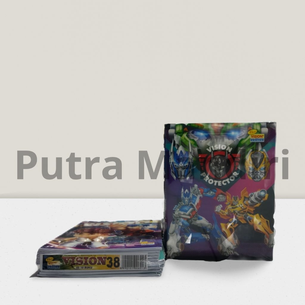 

Buku Tulis Vision 38 lembar isi 10 buku