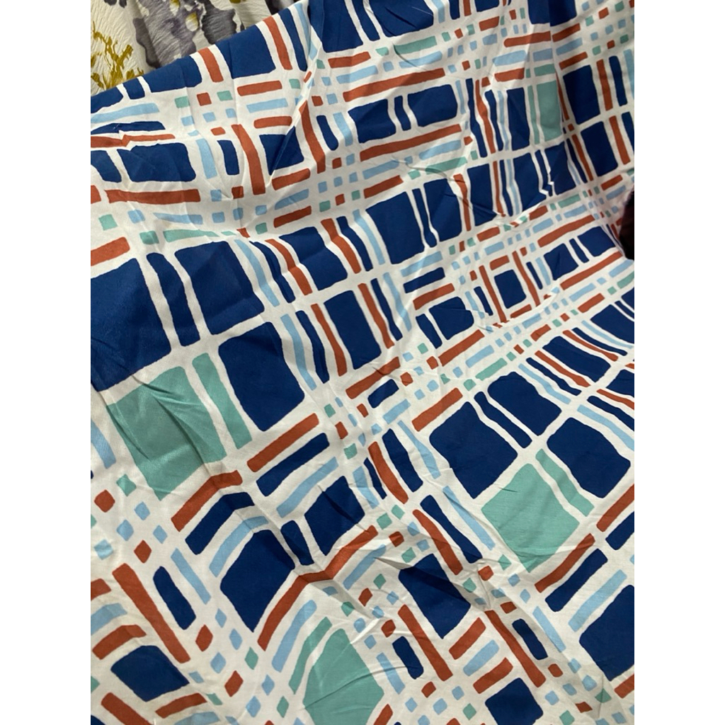 Kain Rayon Tuwill Premium - Kain Rayon Premium - Cotton Rayon Motif - Meteran