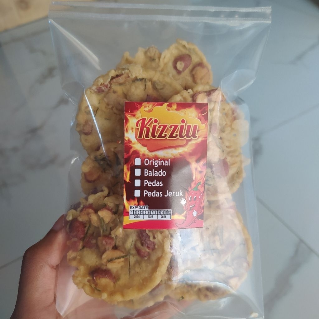 

Kizziu Peyek Kacang 70gr