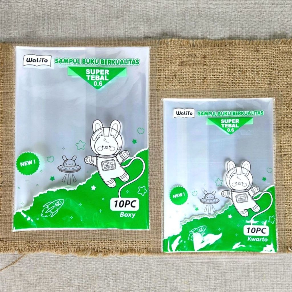 

Sampul Plastik Walito Isi 10 Lembar Ukuran Kwarto dan Boxy 0.6mc