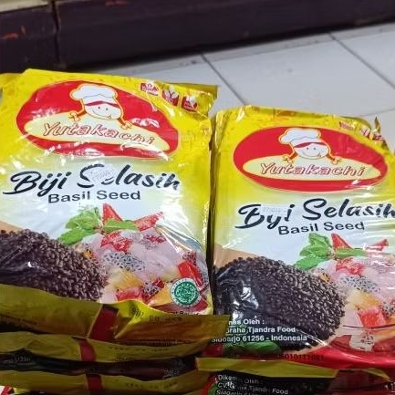 

Biji selasih 1 Kg - Basil Seed - Telasih - Biji Kemangi - Toping Dawet - Telur Katak