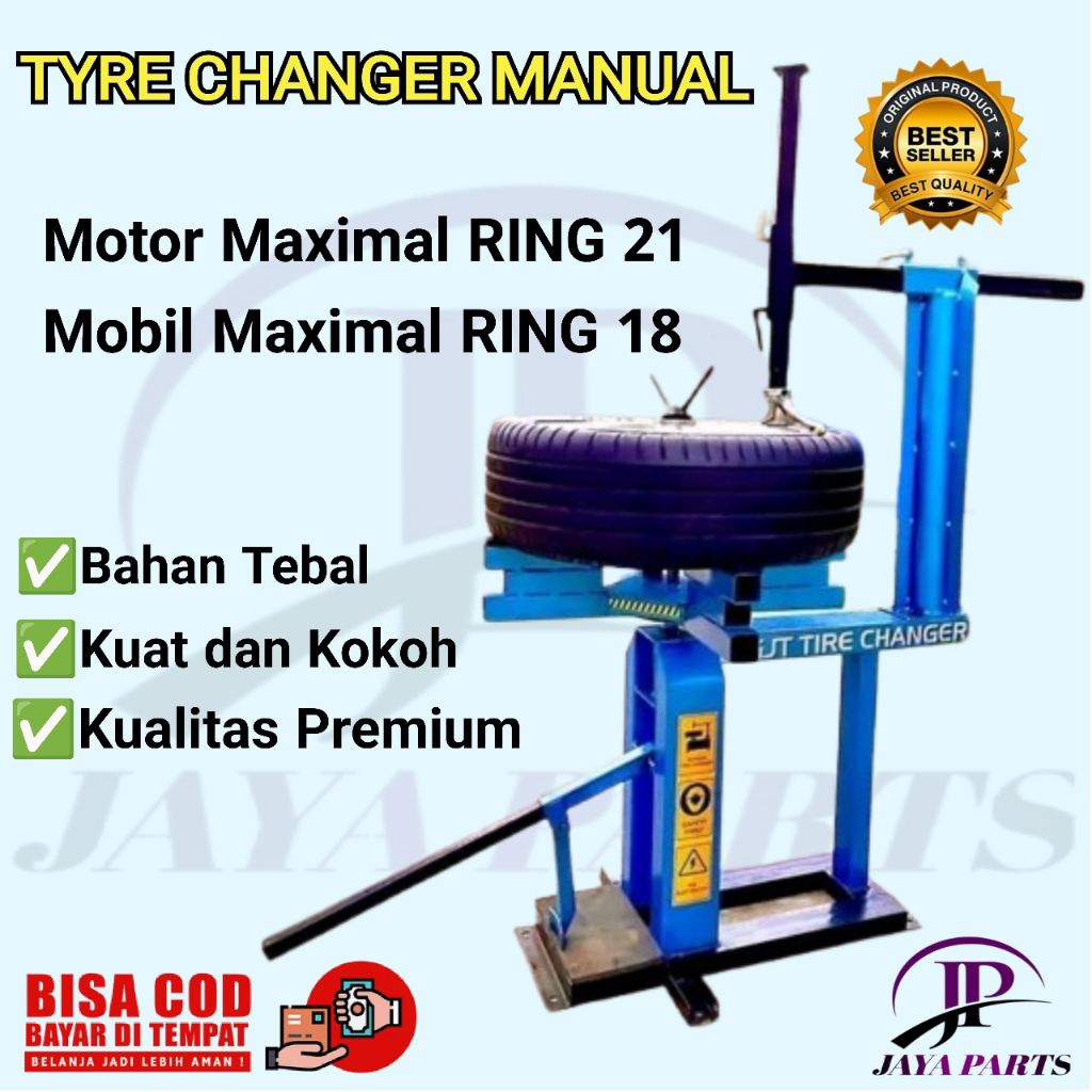 Tyre Changer Manual Alat buka Pasang Ban Motor dan Mobil Manual murah