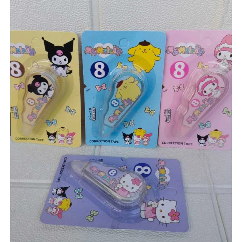 

CORRECTION TAPE / STIPO KERTAS FANCY KECIL 8M