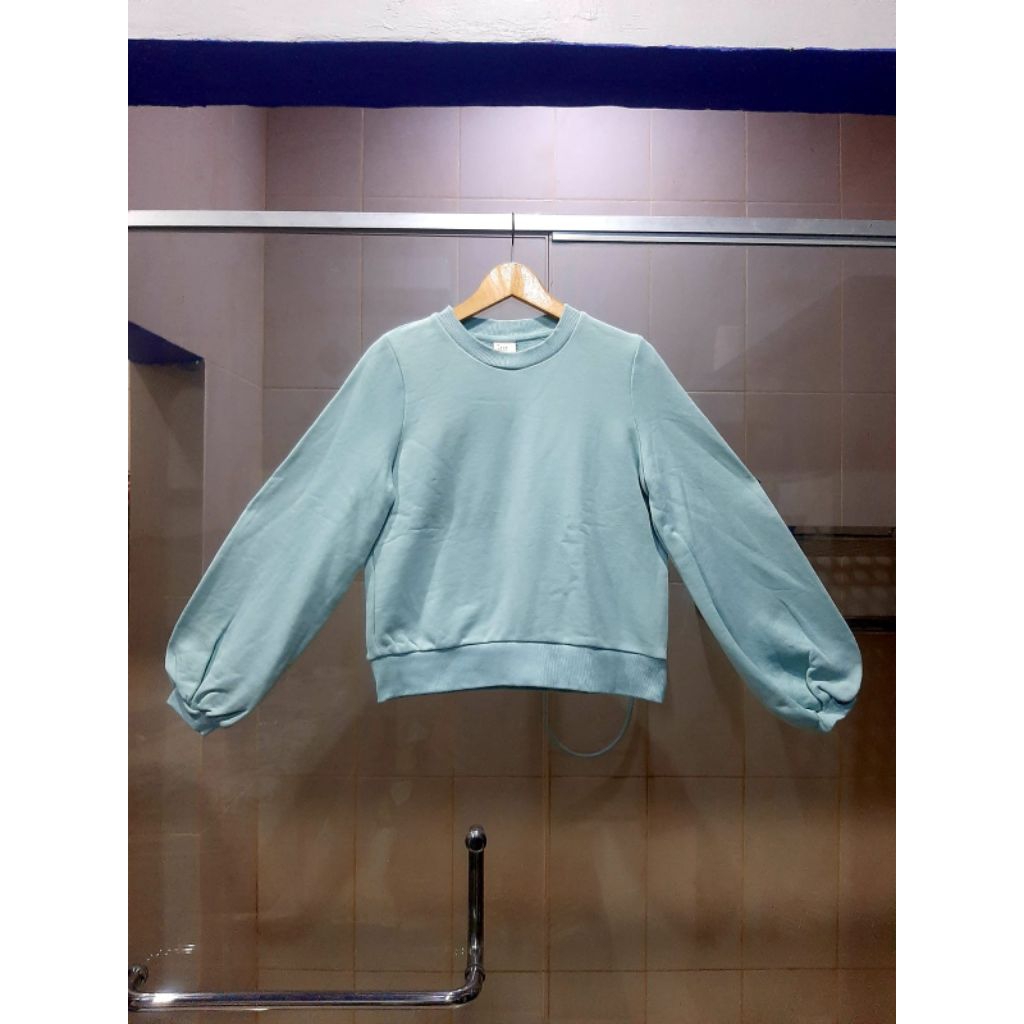 ( A NEW DAY ) CREWNECK LENGAN BALON/LONG SLEEVE NEW EDITION 100% ORIGINAL
