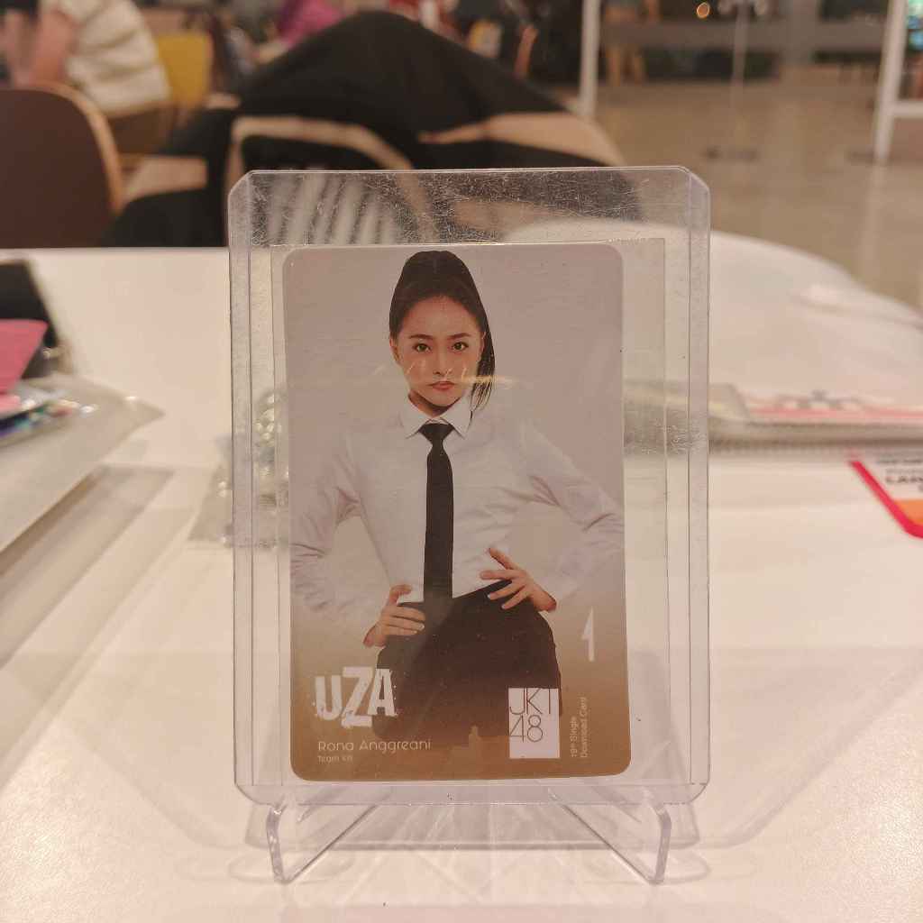 

MUSIC CARD/ PHOTO CARD OFFICAL JKT48 UZA