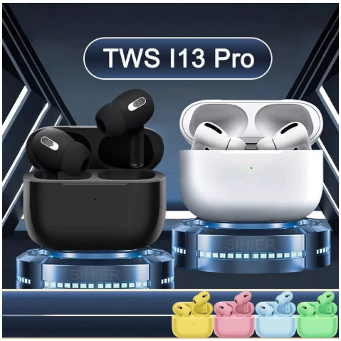 Earphone TWS Headset Bluetooth Mini V5 i13 Pro