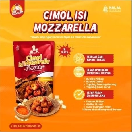 

Cimol bojot AA Mozarella jkt