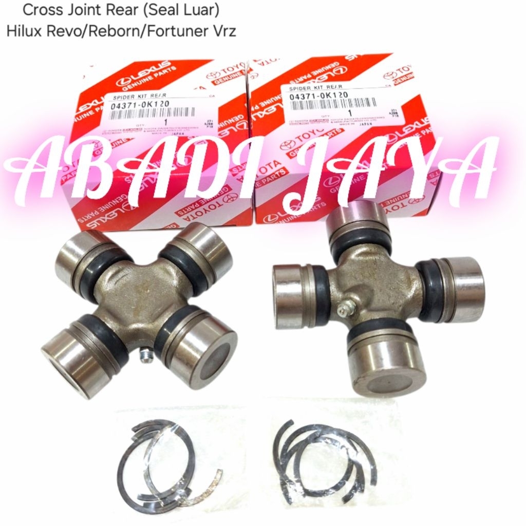SPIDER KIT JOINT KOPEL HILUX REVO FORTUNER VRZ ORIGINAL 04371-0K120