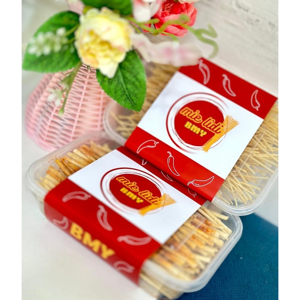 

MIE LIDI BMY / MIE LIDI BOX 500 ML / MIE LIDI PEDAS / LIDI LIDIAN / MAKANAN RINGAN / CAMILAN / MIE BITING / MIE SAPU LIDI /CAMILAN /MIE LIDI PEDAS GURIH/ CAMILAN JADUL KEKINIAN / CAMILAN MIE LIDI ANEKA RASA / MIE LIDI ORIGINAL PEDAS BBQ KEJU JAGUNG AYAM