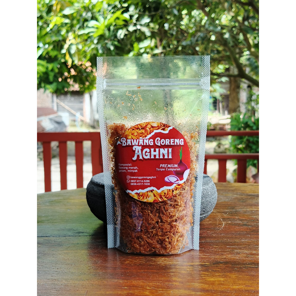 

Bawang Goreng Premium Tanpa Tepung Tanpa Campuran Jaminan 100% Kemasan 50gram