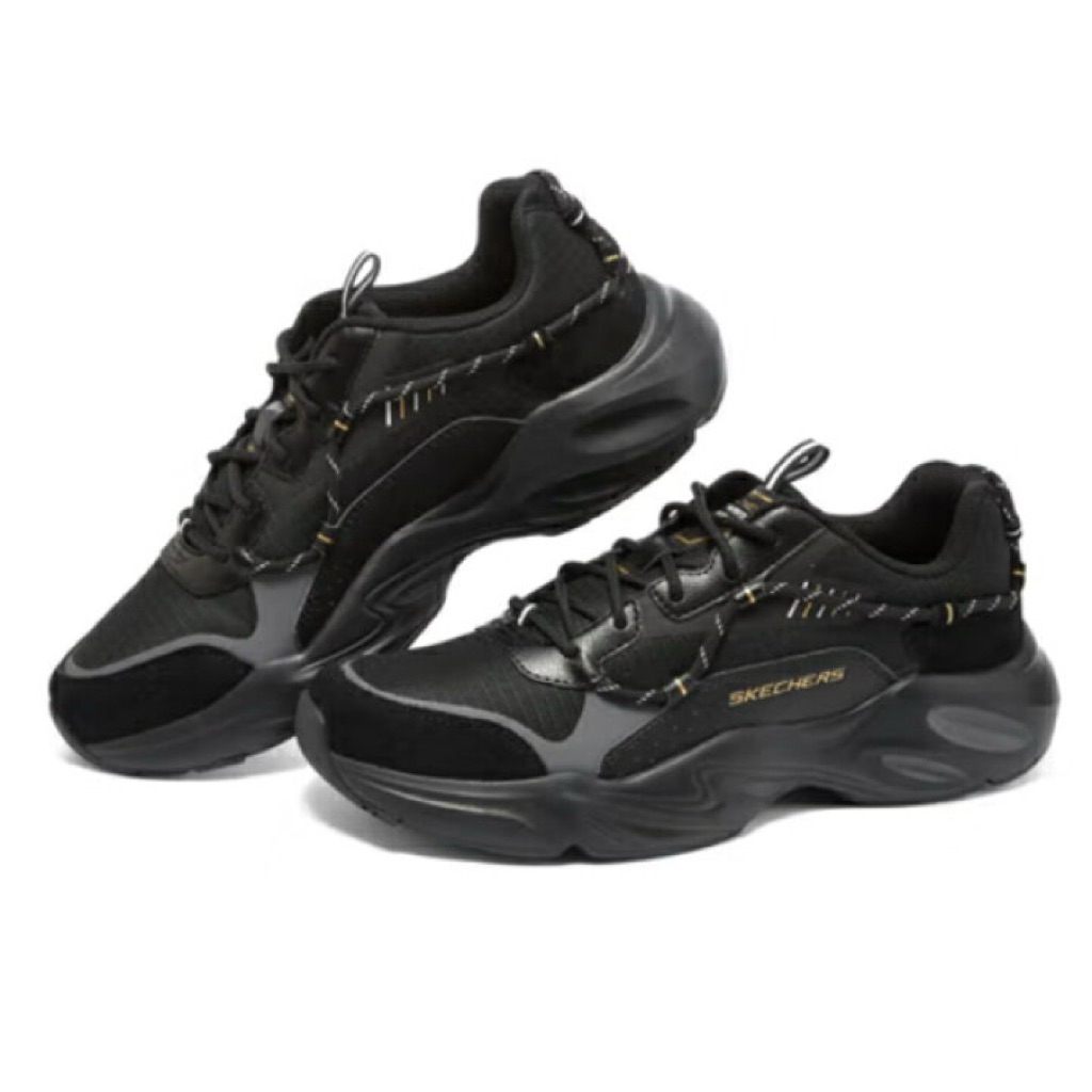 Sepatu Pria Skechers Stamina Black Size 42.5 (27.5 cm) – Bekas / Second – Kondisi terawat